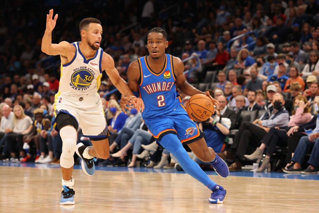 OKC Thunder vs Golden State Warriors Match Player Stats