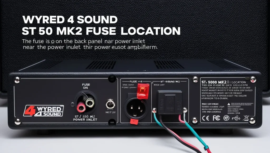 How to Replace the Fuse in Your Wyred 4 Sound ST 500 MK2