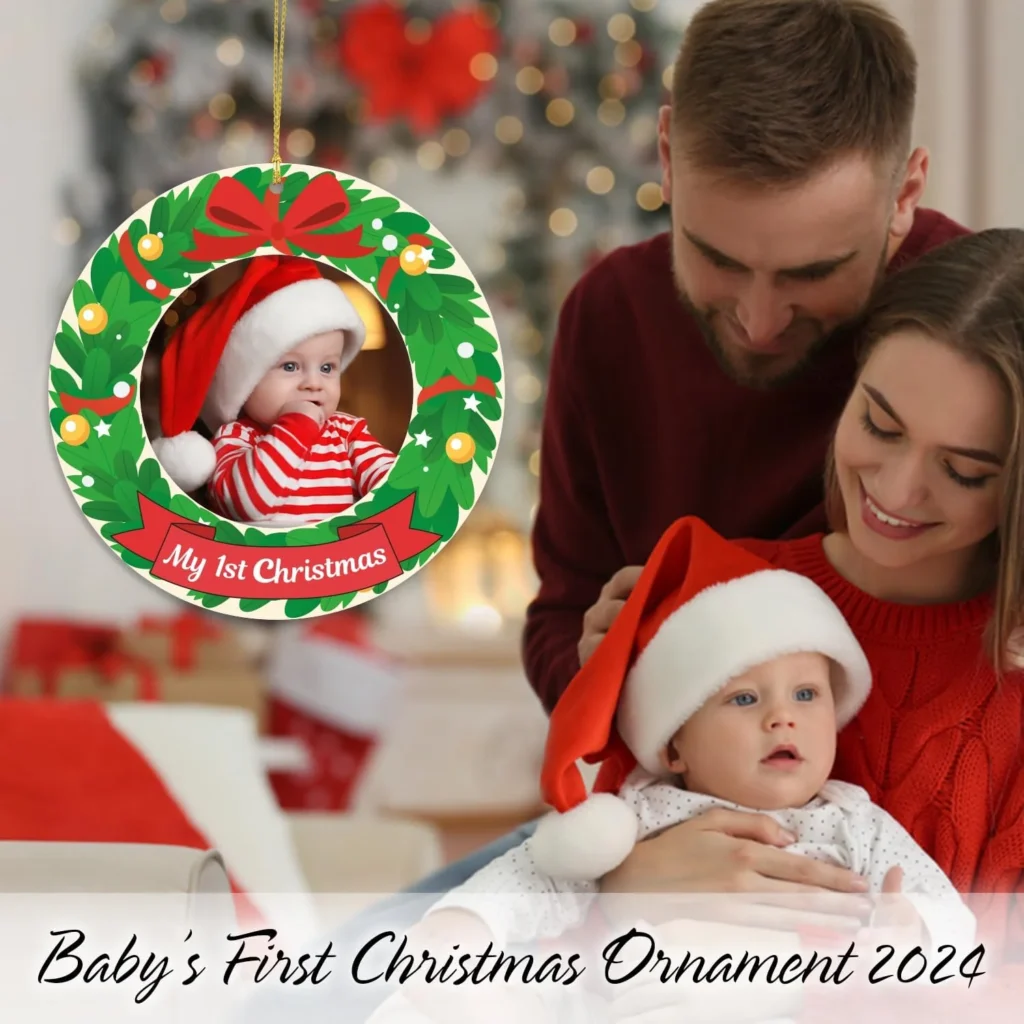 1st Christmas Photo Ornament​