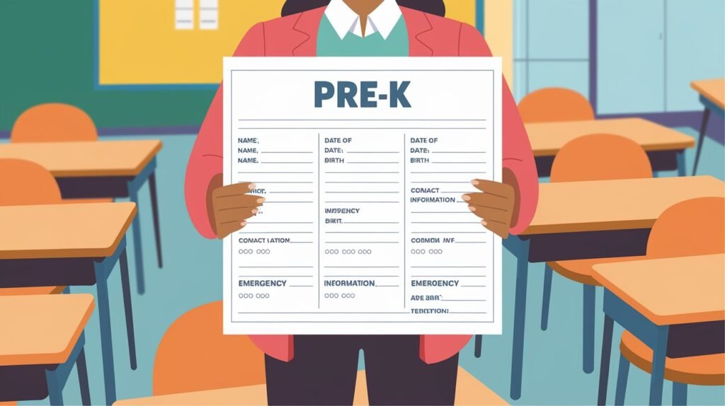 Creating an Editable Student Information Sheet for PreK